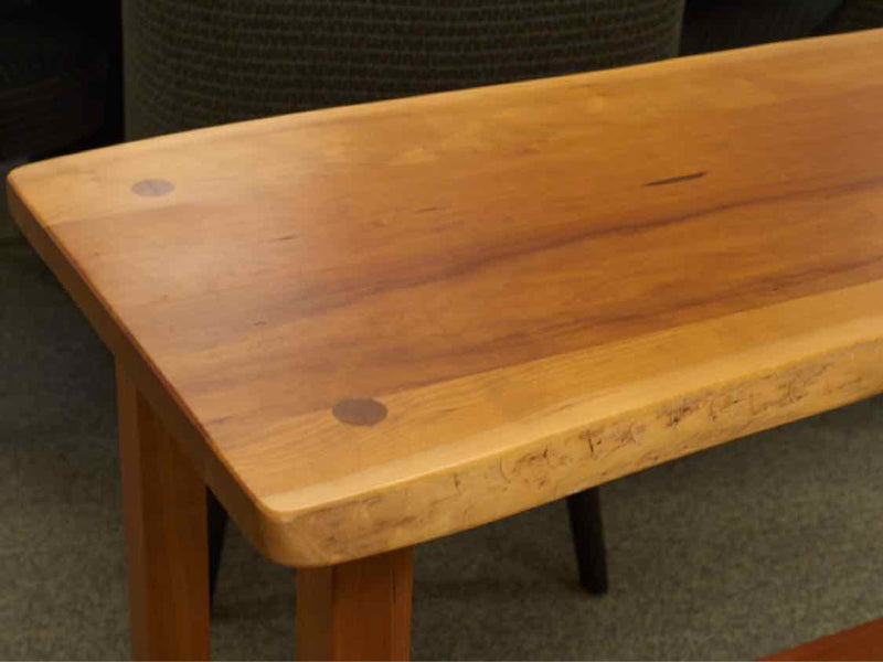 Chilton Solid Cherry Live Edge Console