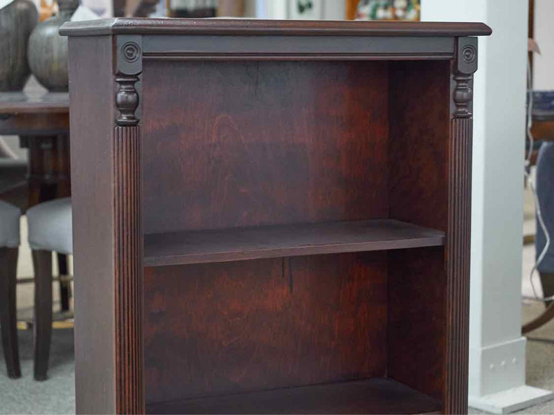 Petite Mahogany Bookcase