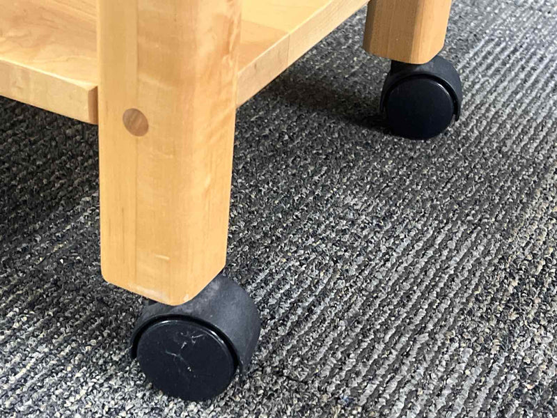 Rectangle Accent Table on Casters