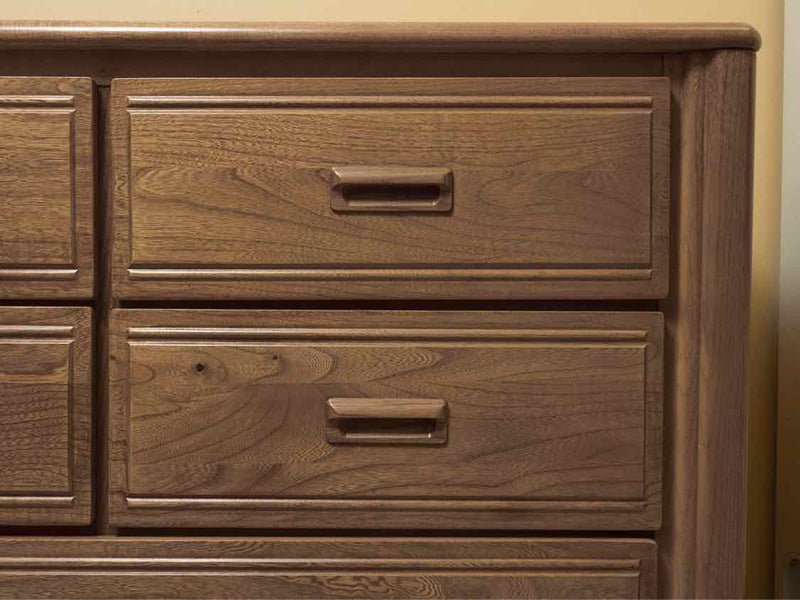 Oak 8 Drawer Dresser