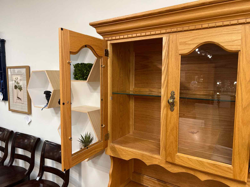 Oak China Cabinet