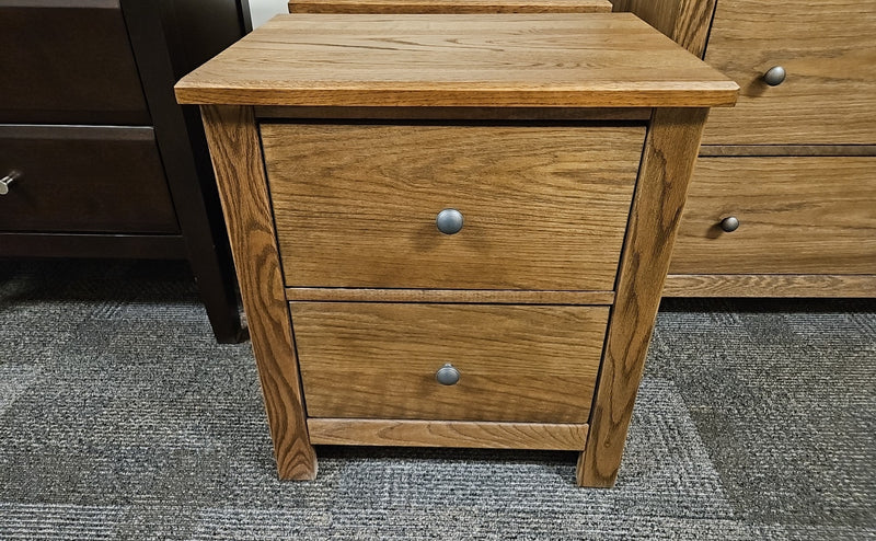 Vaughan Bassett Natural Fundamentals 2 Drawer Nightstand