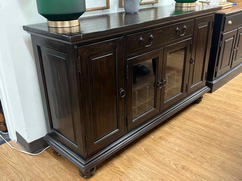 Espresso Sideboard w/ Wine Storage