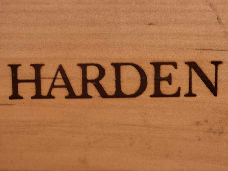 Harden Cherry Server With Brass Accents