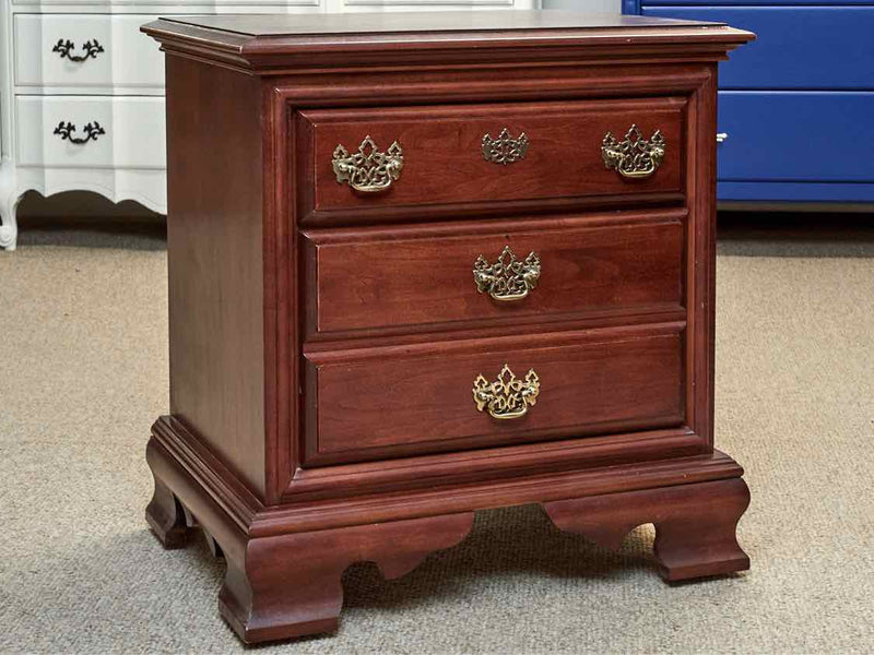 Pair Of Cherry 2 Drawer Bedside Chests