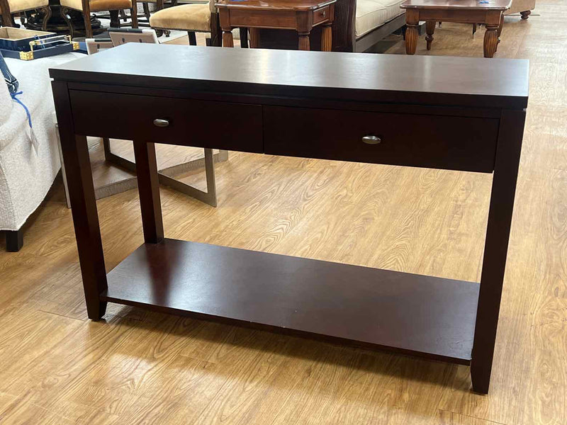 2-Drawer Espresso Console