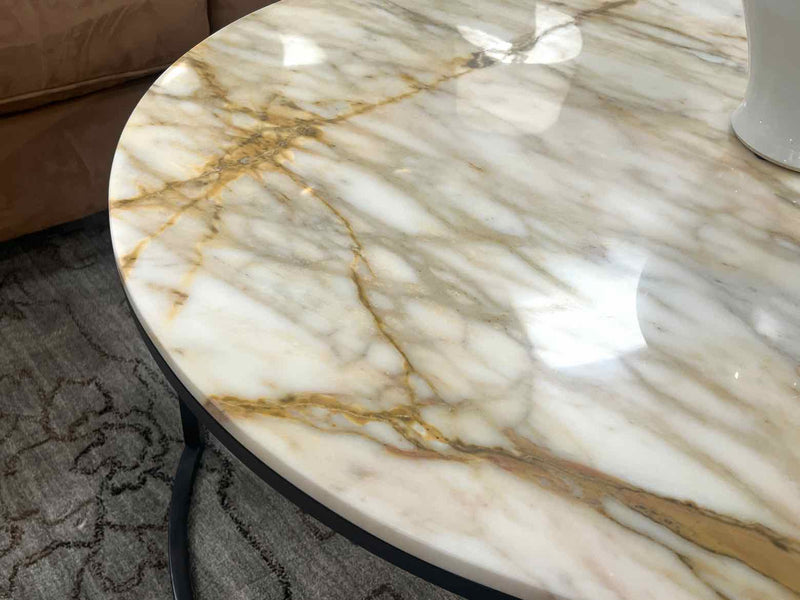 Pottery Barn Calacutta Marble Cocktail Table