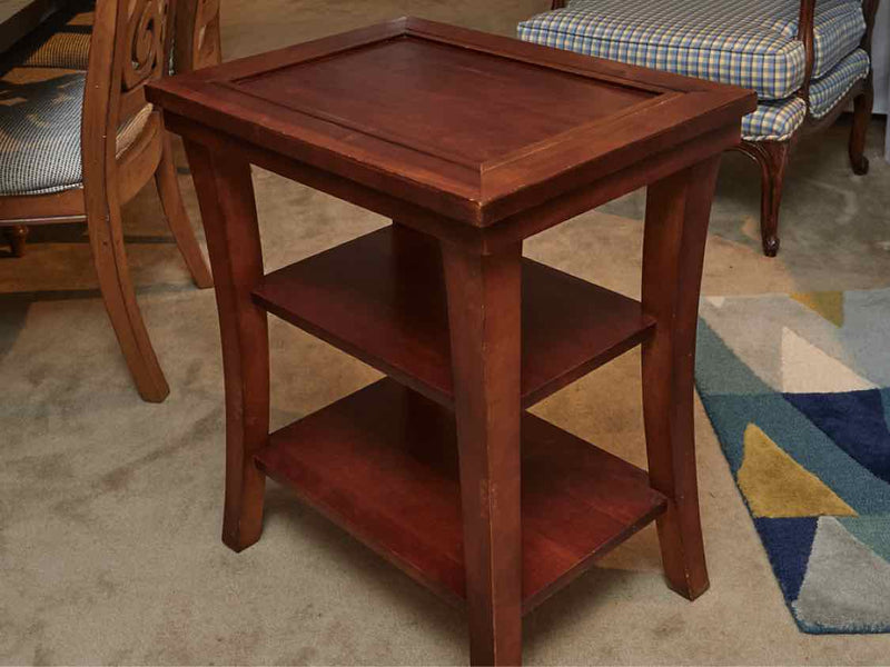 Riverside Cherry 2 Shelf  Side Table