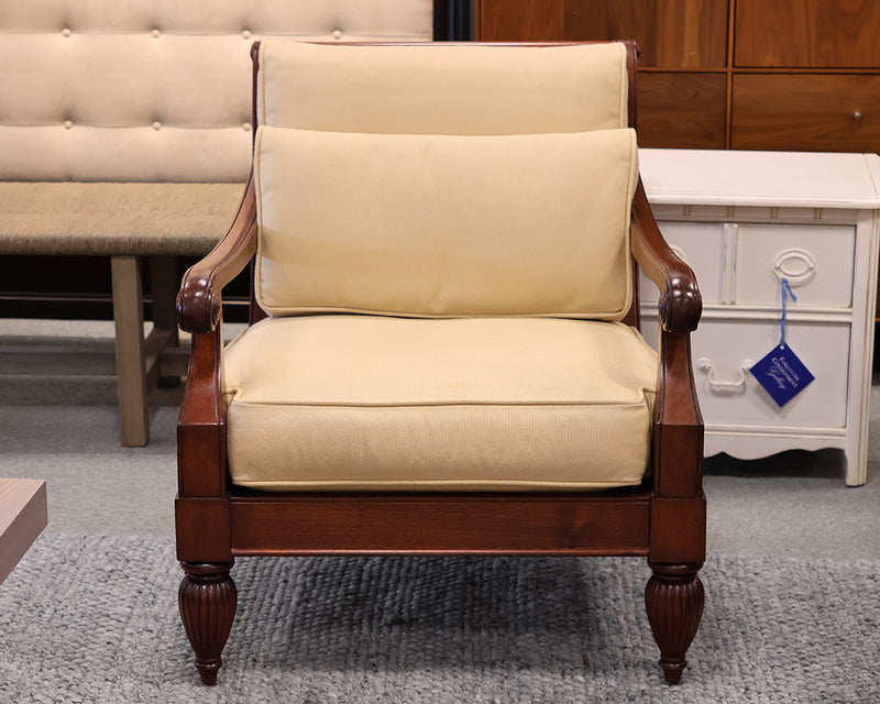 Century Furniture Butterscotch Chair w/ Ottoman