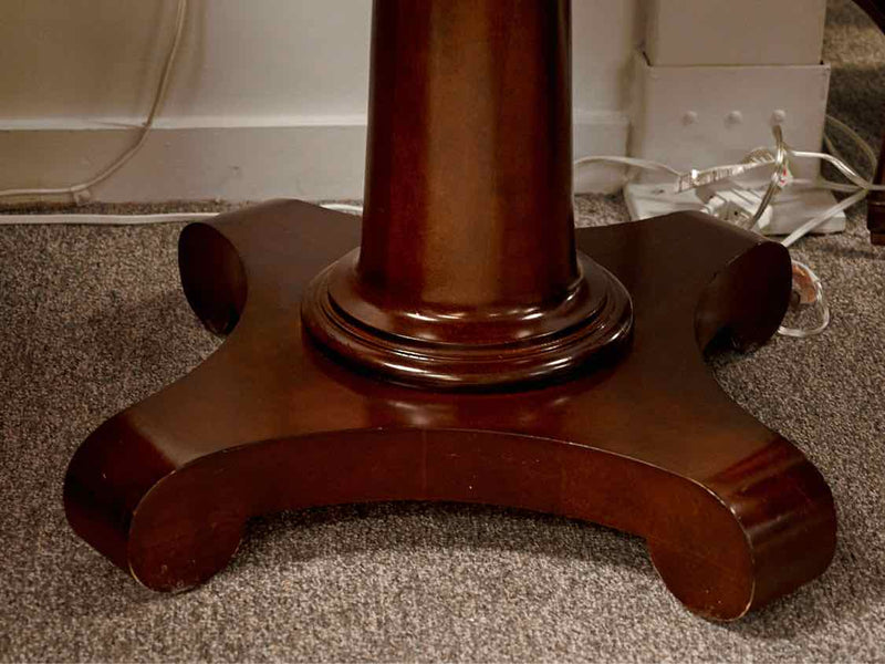 Baker Mahogany Pedestal Table