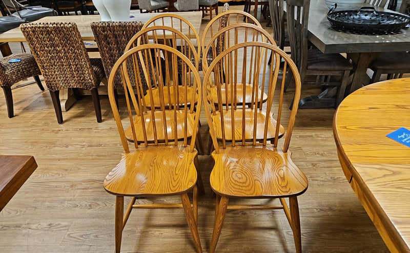 Oval Dining Table & 6 Chair Set