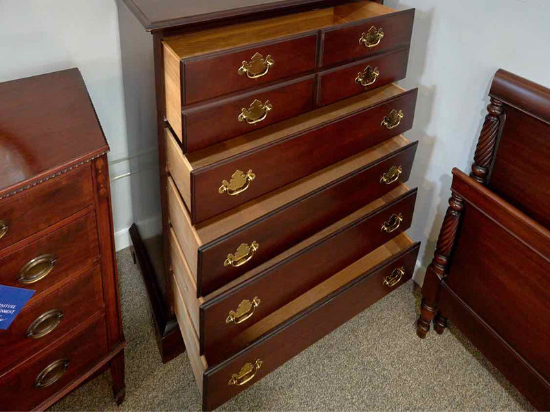 Durham Furniture Cherry Blockfront Chest