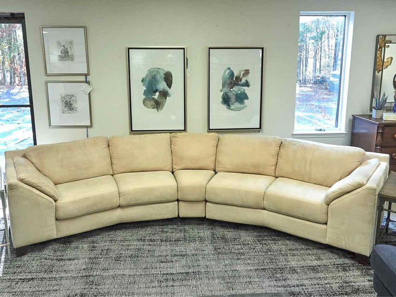 Palliser Curved 5-Seat Sectional