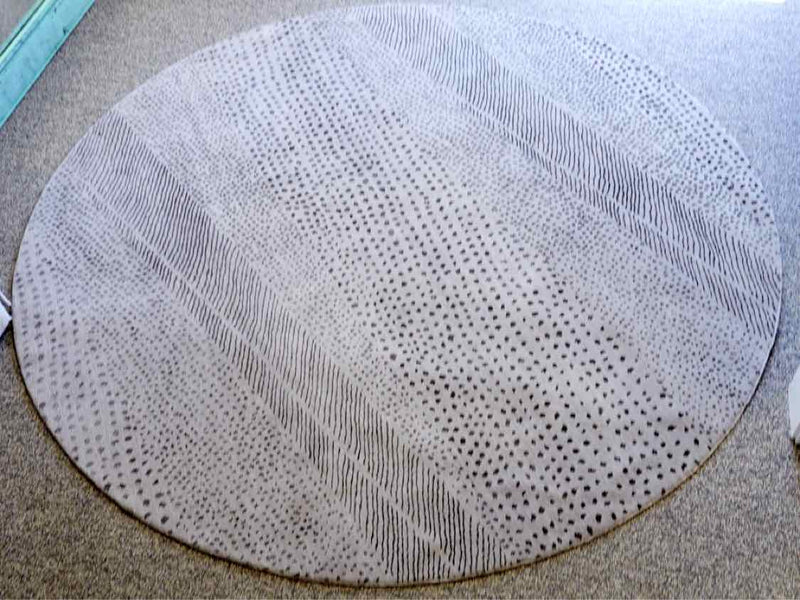 Round Multi Animal Print Area Rug