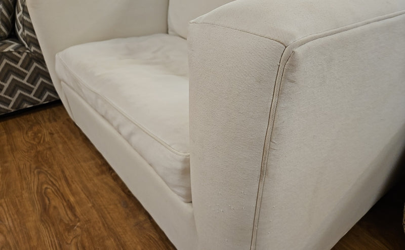 Ethan Allen Twin Sleeper Sofa in Cream