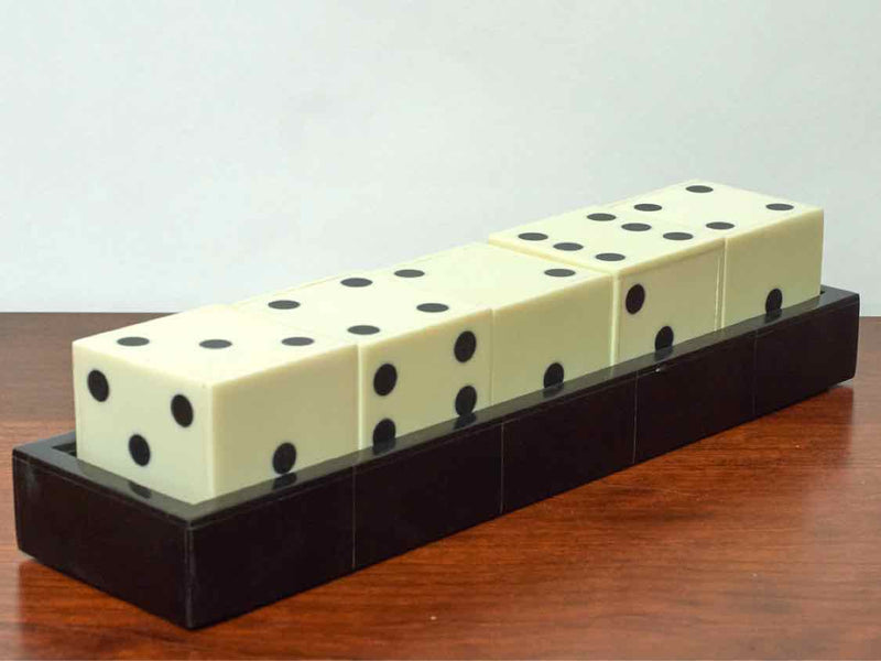 Dice Set With Tray