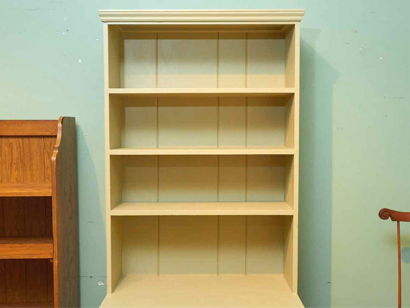 Celery Finish 2 Door Hutch with 3 Shelves & Ship Lap Back