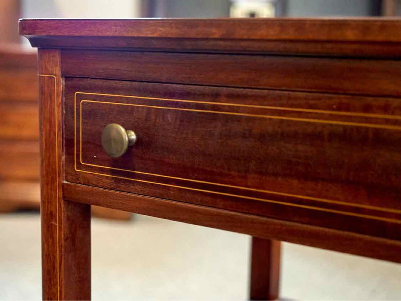 Mahogany Cabriole Leg Nightstand