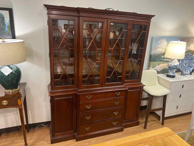 Hitchcock Mahogany China Cabinet