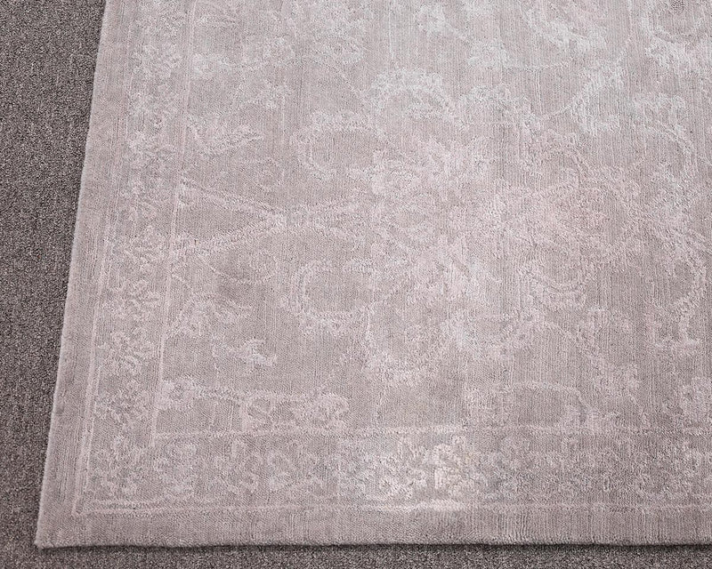 RH Flore 9 x 12 Silver Area Rug