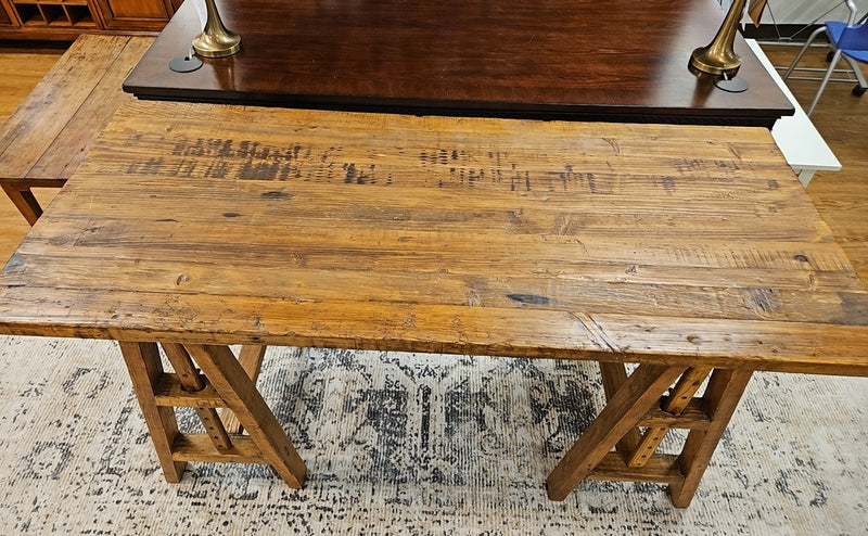 Adjustable Sawhorse Desk