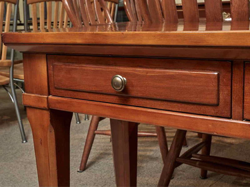 Broyhill Cherry 2 Drawer Sofa Table Console