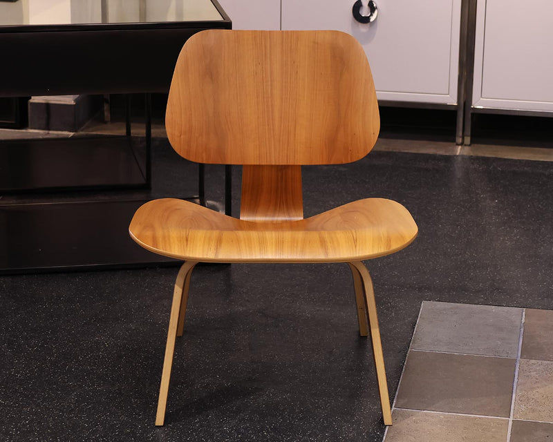 Eames Office Molded Plywood Lounge Chair in Walnut