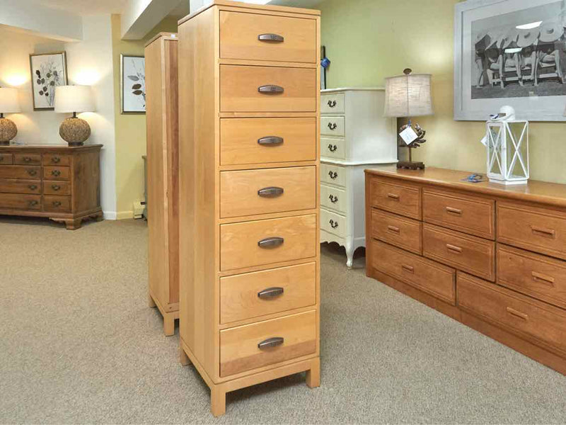 Copeland Solid  Maple 7 Drawer Tall Chest