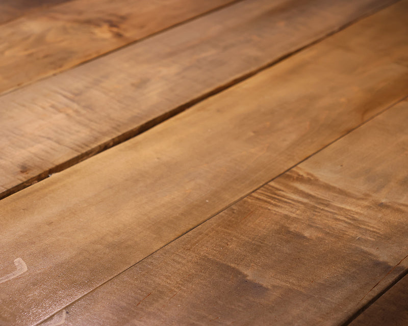 Custom Live-Edge Plank Top Trestle Farm Table