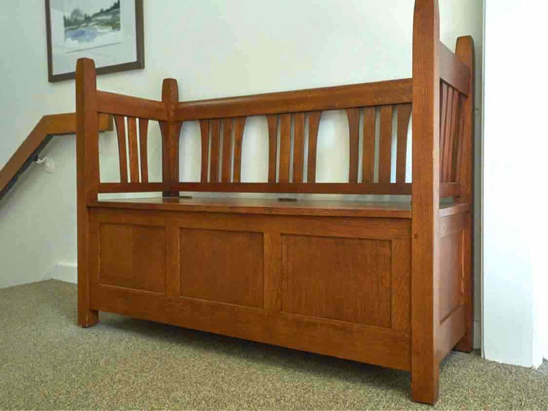 Stickley Mission Storage Bench