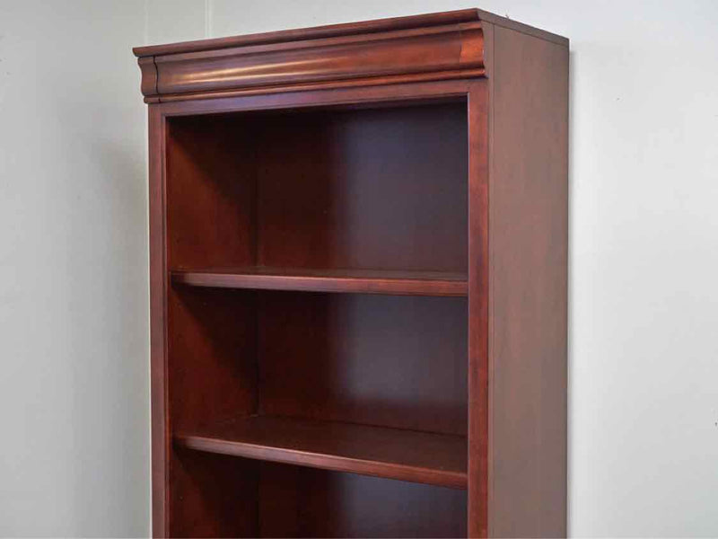 Four Shelf Mahogany Bookcase