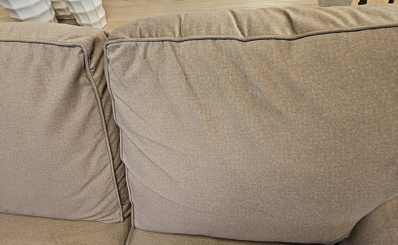 Rowe 3-Seat Sofa in Camel Microsuede