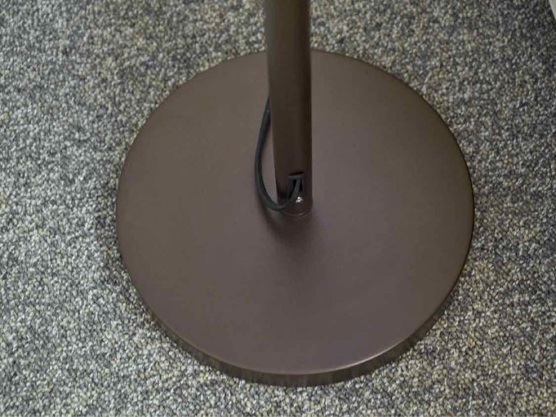 Contemporary Floor Lamp in Bronze Finish