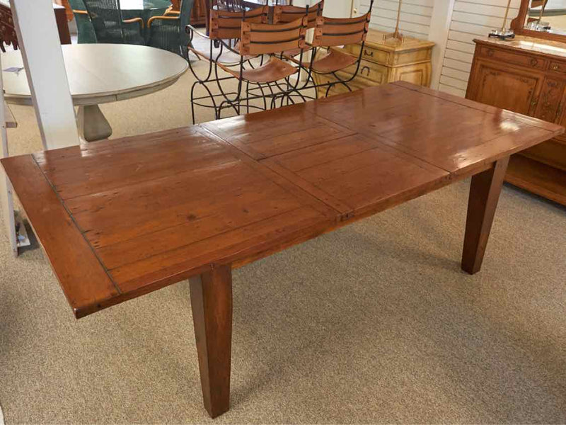 Four Hands Rustic Plank Top Extension Dining Table