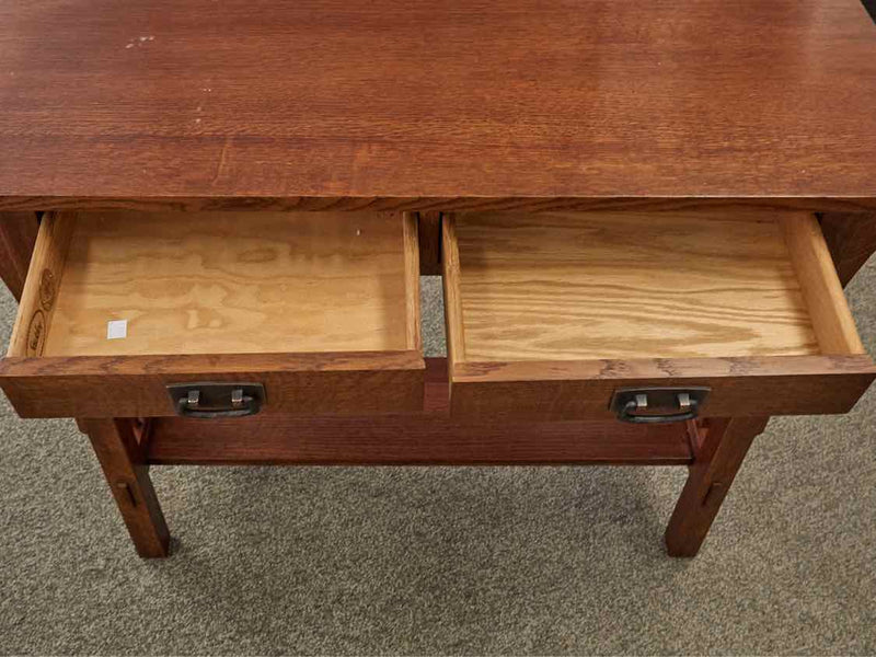 Stickley Mission Oak Console Table