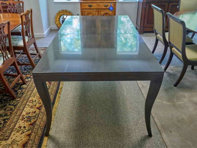 Paris Dining Room Tablein smokey Gray Wood Finish