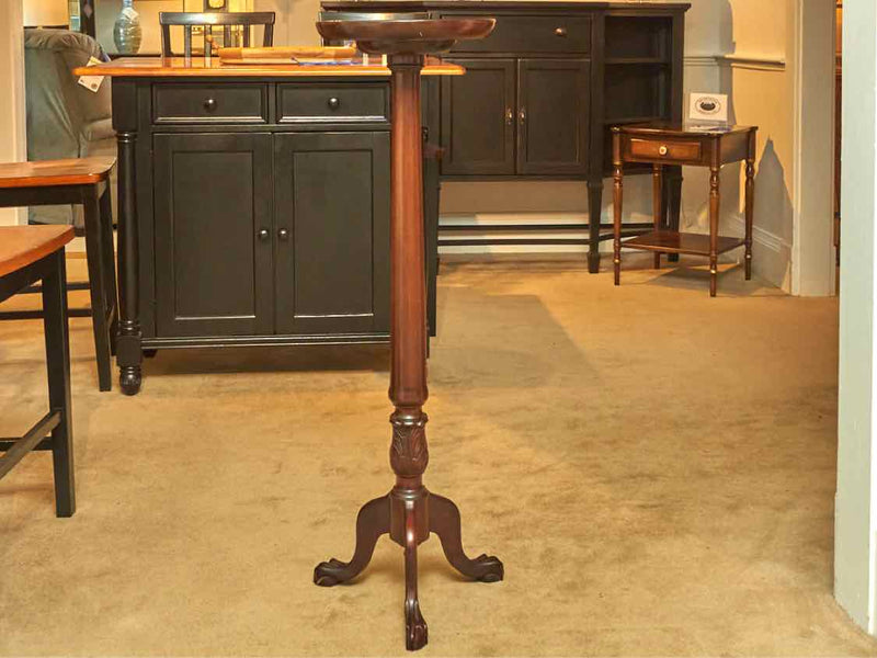 Mahogany Stain Pedestal/Plant Stand