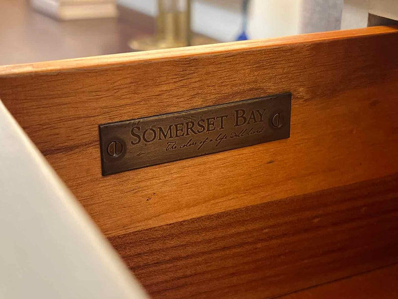 Somerset Bay 'Marblehead' 5-Drawer Chest with Nickel Hardware