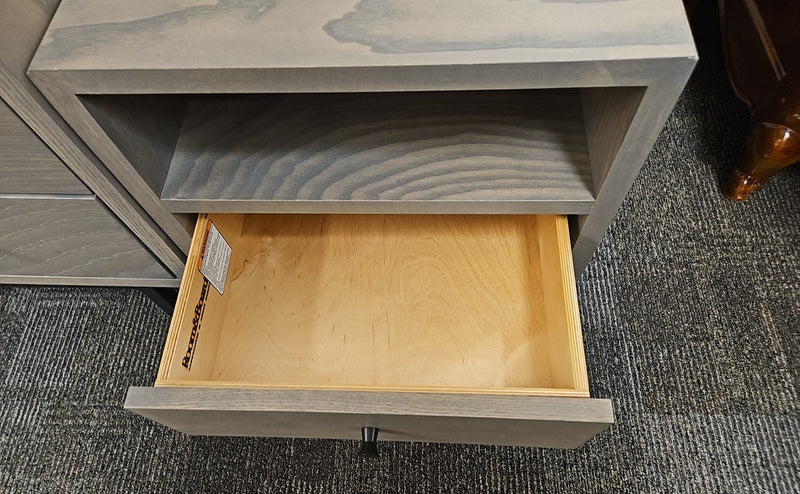 Room & Board Grey Wash Side Table