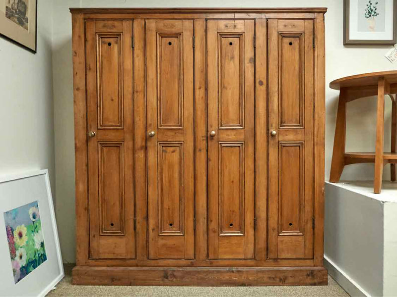 Antique Pine Golf Lockers