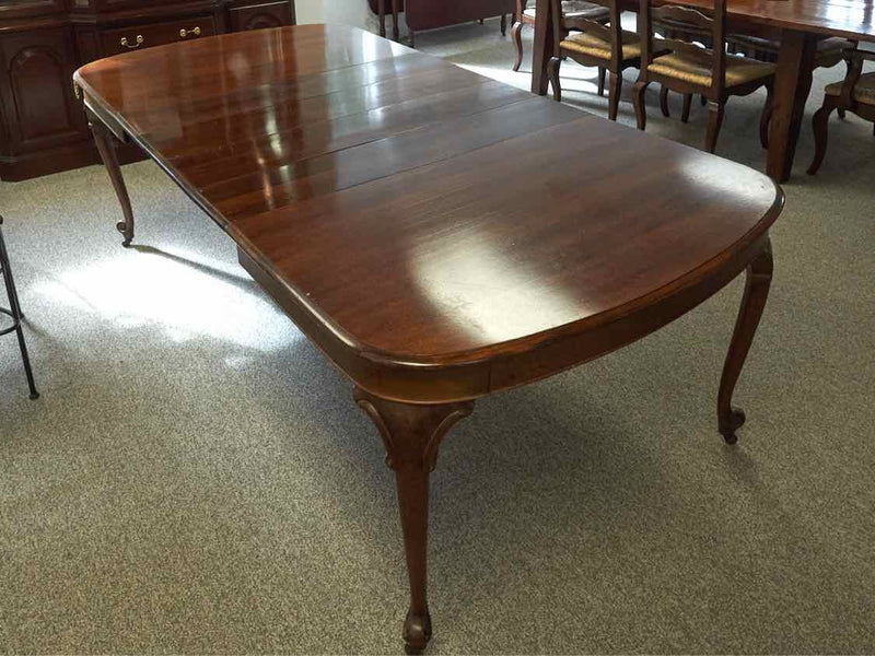 Mahogany Queen Anne Dining Table