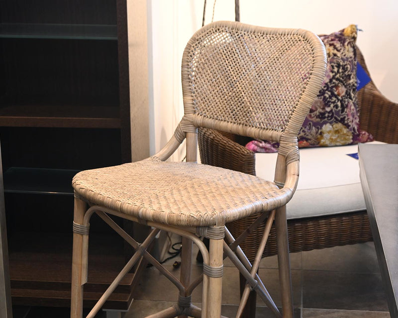 Pair of Wicker Bar Stools