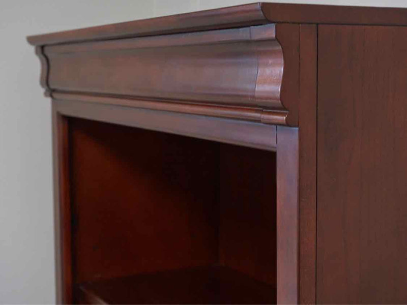 Four Shelf Mahogany Bookcase