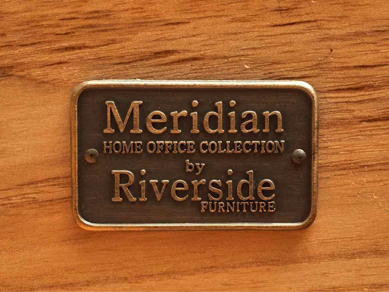 Riverside 'Meridian' Collection Oak 2 Drawer  File Cabinet