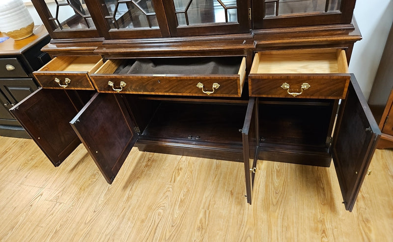 Stickley Flame Mahogany China Cabinet