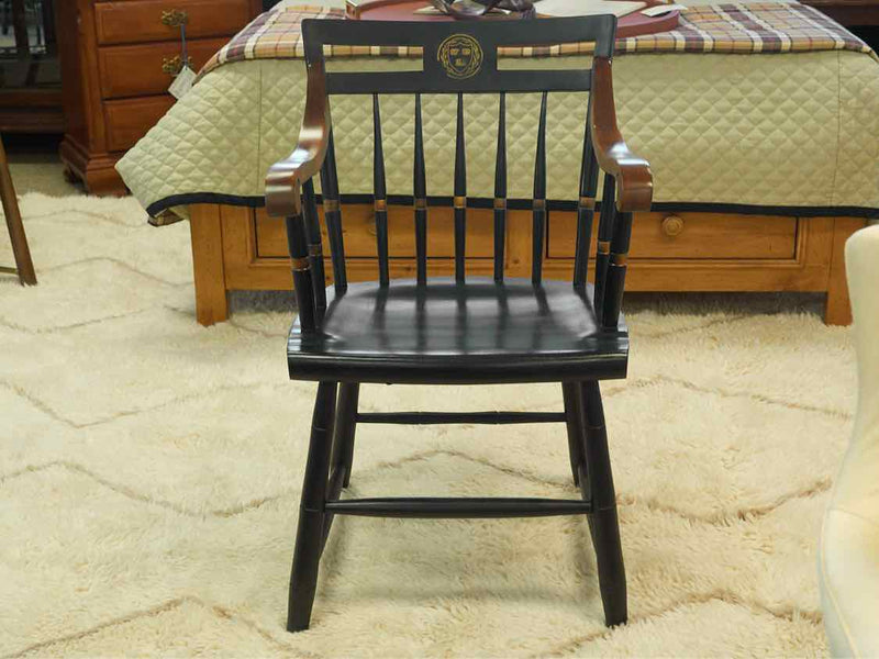 Bent Bros Harvard Maple & Black Office Chairs