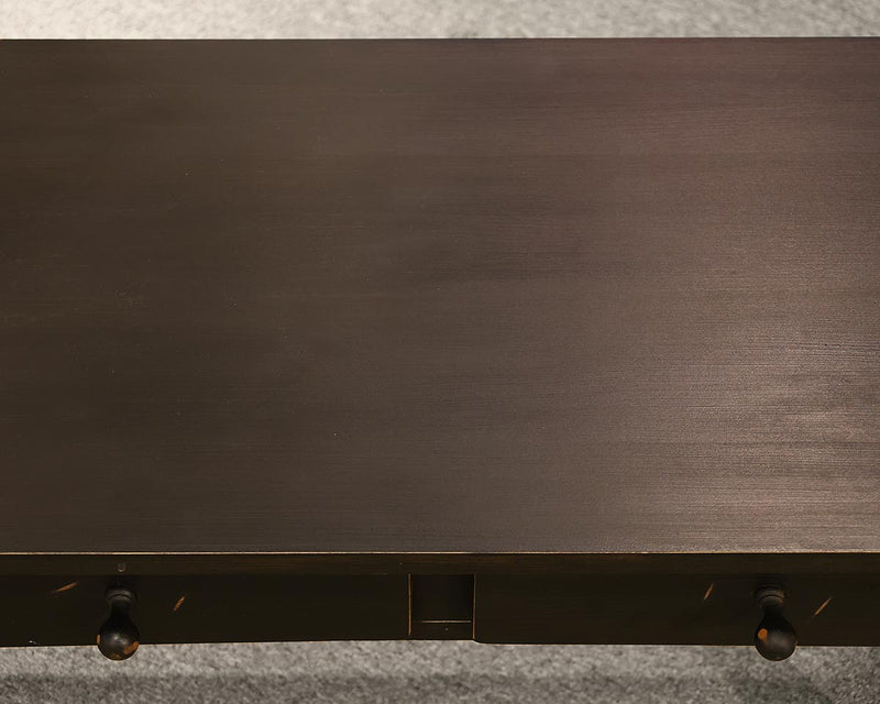 Black Milk-Painted 2-Drawer Shaker Coffee Table