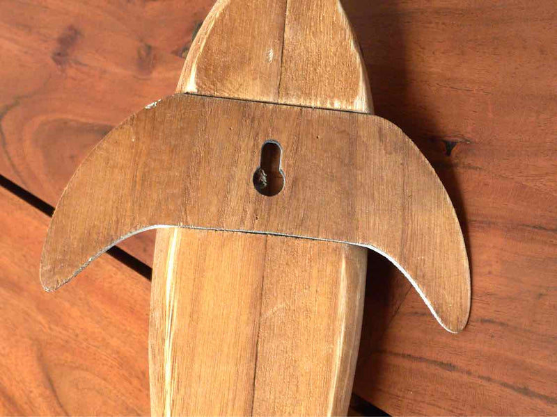 Wooden Dolphin Wall Decor