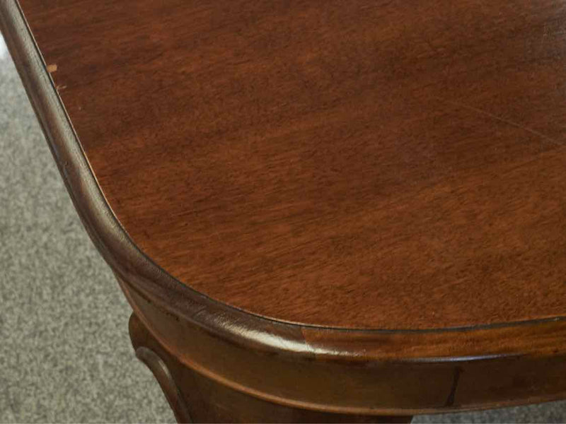 Mahogany Queen Anne Dining Table