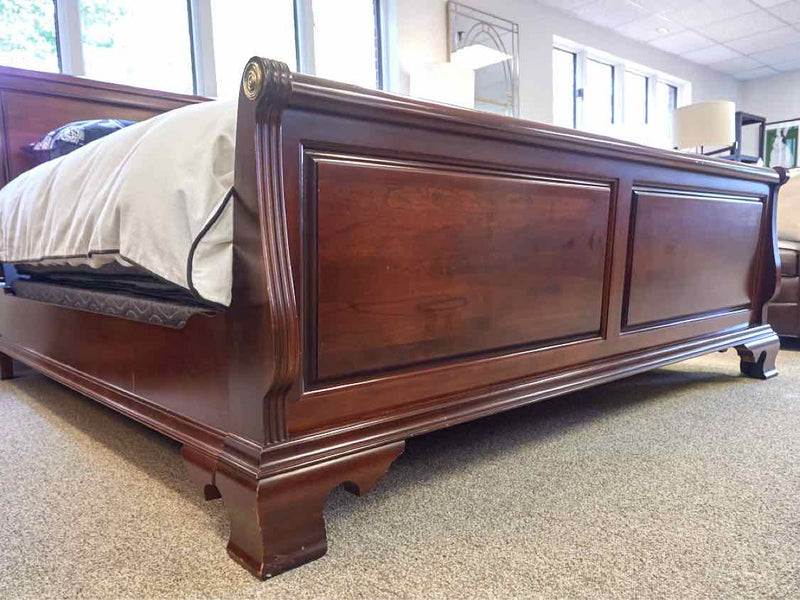 Kincaid Cherry King Sleigh Bed